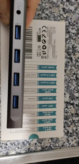 Adaptador USB-C 12 en 1 dock station