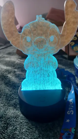 Lote Stitch: Relógio, Mala, Garrafa e Mais