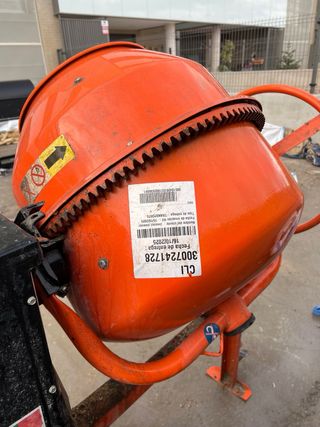 Hormigonera Eléctrica 125L 0,75CV