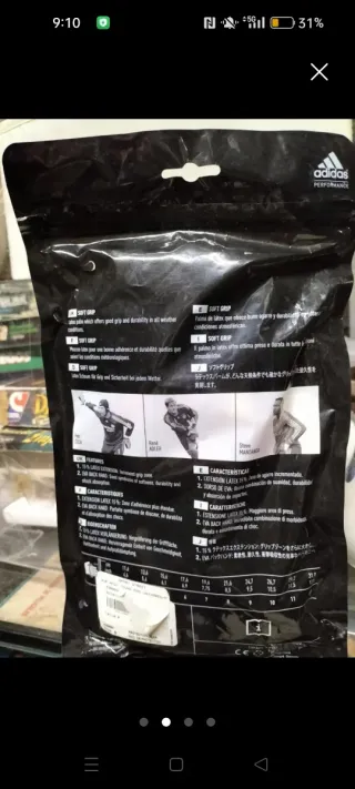 Guantes de portero Adidas Response Talla 8