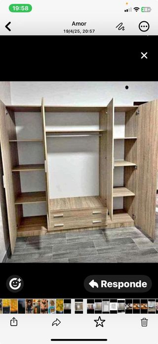 Closet armario ropero baratos nuevos envío