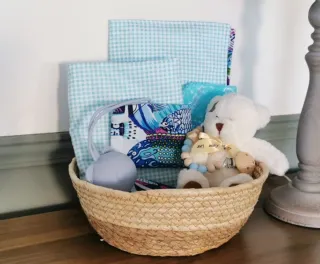 Canastilla bebé personalizada