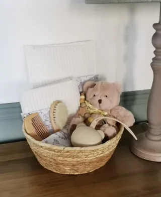 Canastilla bebé personalizada