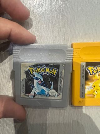 Juegos Pokémon Game Boy (Plata, Amarillo, Rojo)