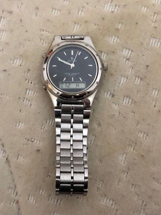 Reloj jEMIS analógico-digital plata