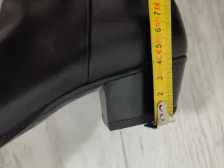 Botas altas piel negras talla 40