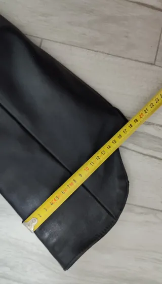 Botas altas piel negras talla 40