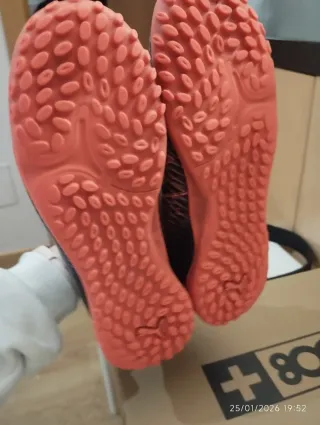 Botas de fútbol semitacos talla 36