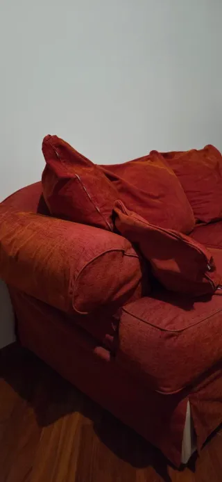 Divano 2 posti, completamente sfoderabile