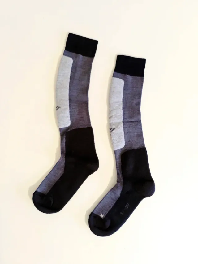 Calcetines Norrøna Negro y Gris talla 37-39