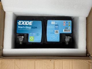 Batería Exide EK800 80Ah AGM Start-Stop