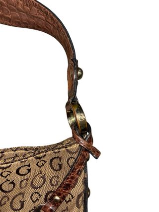 Vintage Guess by Marciano Shoulder Bag Y2K Beige