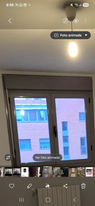 Ventanas aluminio gris 4 ventanas grandes,  puerta