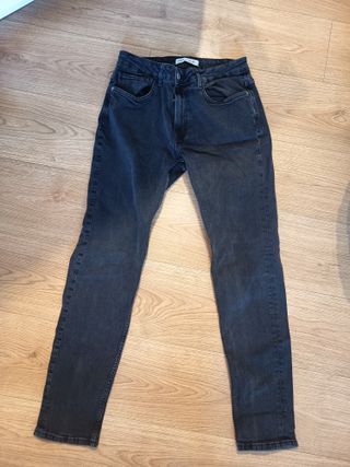 Pantalones Zara Negros Talla 42