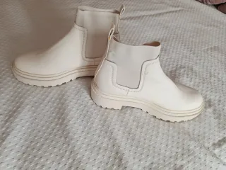 Botas de agua Stradivarius Talla 40 Blancas