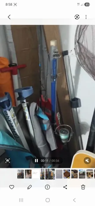 Equipo completo de pesca