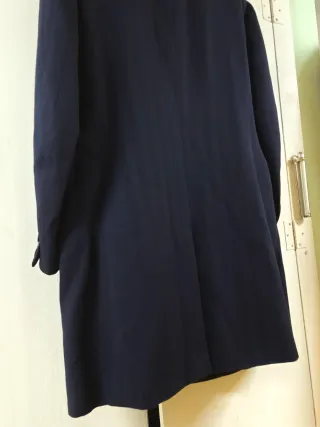 Cappotto uomo lana Abital blu scuro