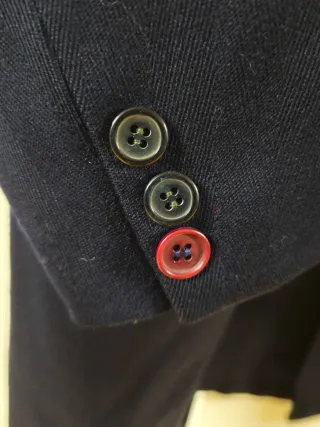 Cappotto uomo lana Abital blu scuro