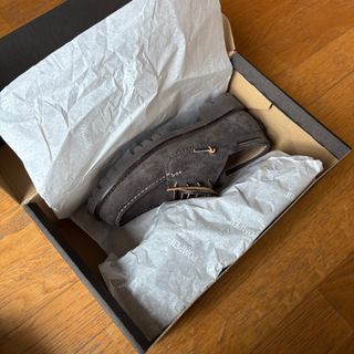 Zapatos náuticos Pompeii Bristol Suede Asphalt