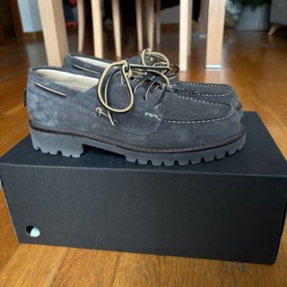 Zapatos náuticos Pompeii Bristol Suede Asphalt