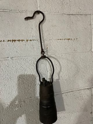 Lampada minatore antica