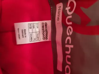 Pantalón de Ski Quechua Rojo