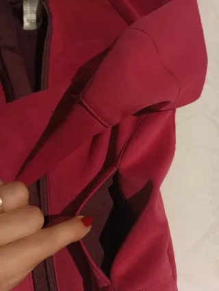 Abrigo polar con cremallera