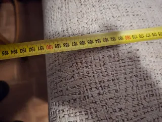 Sofá 2 plazas beige tela