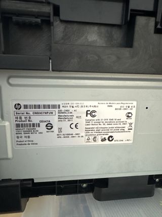 Impresora Multifunción Escáner Negra