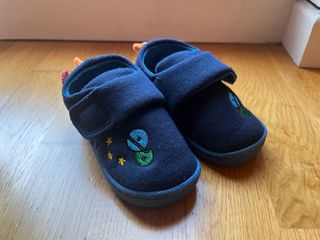 Zapatillas NEXT niño cohete azul con velcro 23