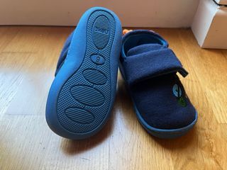 Zapatillas NEXT niño cohete azul con velcro 23