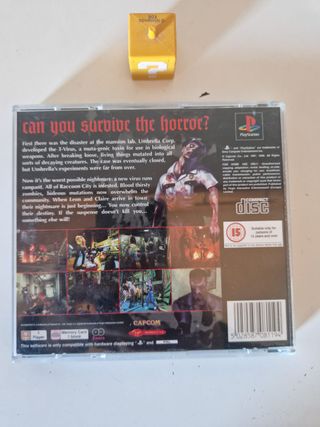 Resident Evil 2 (PAL Uk) - Ps1 Psx PlayStation