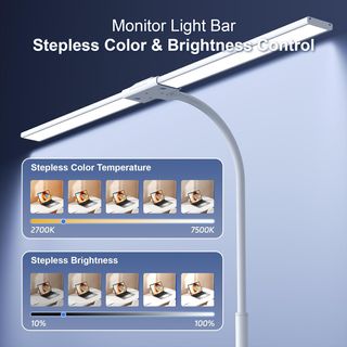 Lámpara LED Escritorio Control Remoto 24W