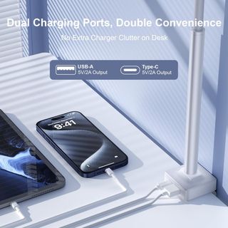 Lámpara LED Escritorio Control Remoto 24W