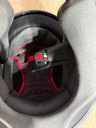 Casco AGV K5 Negro Rojo