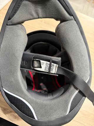 Casco AGV K5 Negro Rojo