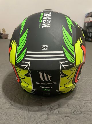 Casco Moto Diseño Dibujo Animado, muy buen estado.