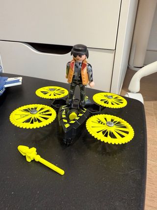 Playmobil Jet Policía y Drone