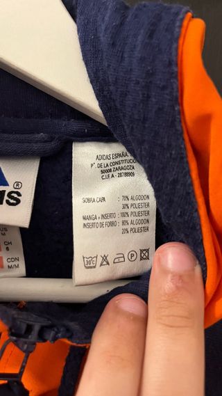 Chaqueta Adidas Retro Manga Corta