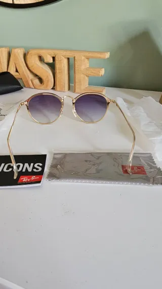 Gafas de sol autenticas Ray-Ban round blaze