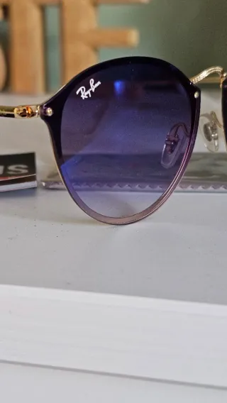 Gafas de sol autenticas Ray-Ban round blaze