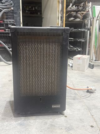 Estufa de gas Warmest gris