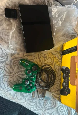 Consola PS2 Sony PlayStation 2 + Comando Verde