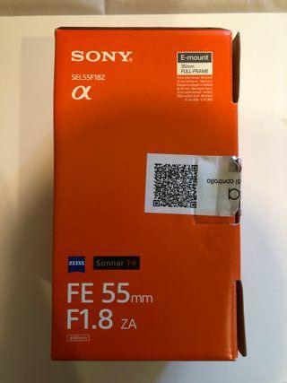 Obiettivo Sony SEL55F18Z E-mount Zeiss
