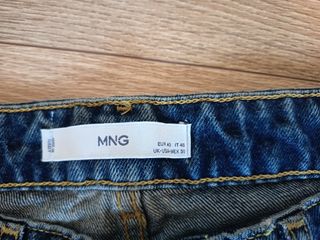 Pantalones vaqueros Mango azules