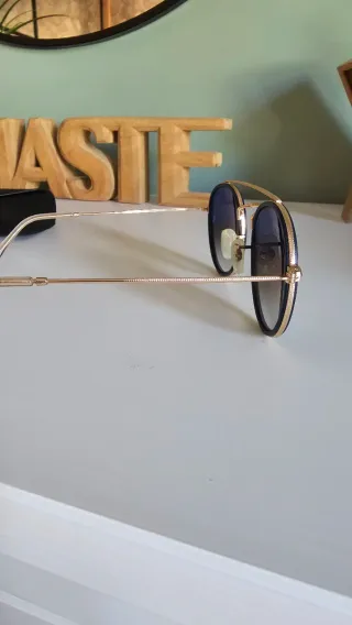 Gafas de Sol Ray-Ban Azul y Dorado