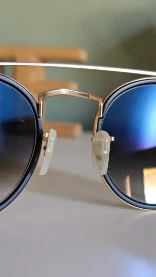 Gafas de Sol Ray-Ban Azul y Dorado