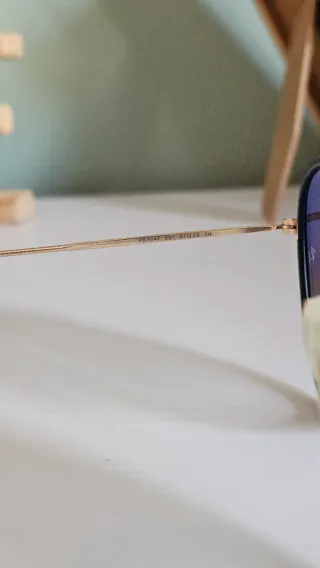 Gafas de Sol Ray-Ban Azul y Dorado