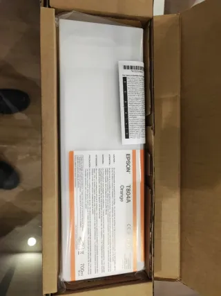 Cartucho Tinta Epson T804A Naranja 700ml