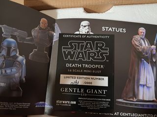 Gentle Giant Star Wars: Death Trooper mini bust
